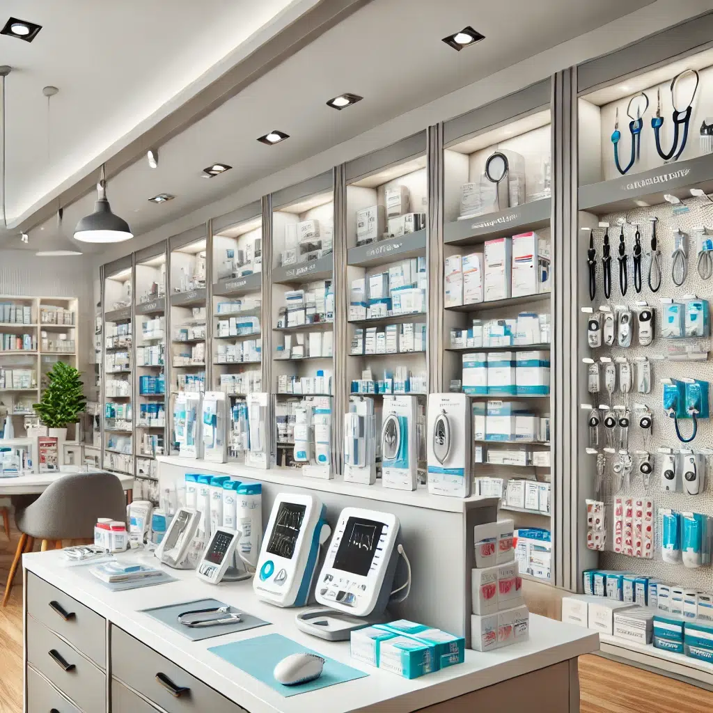 01. مشروع محل الأدوات الطبية