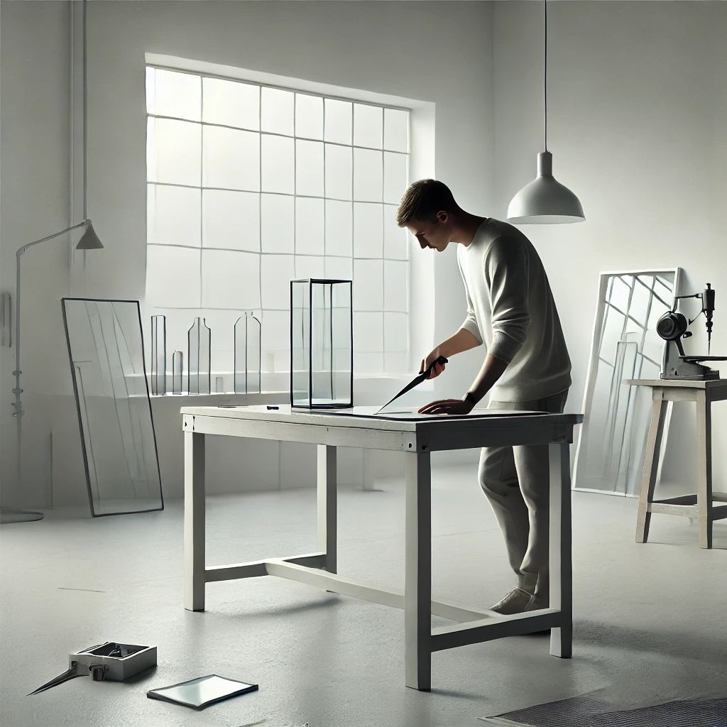 مبيعات الزجاج