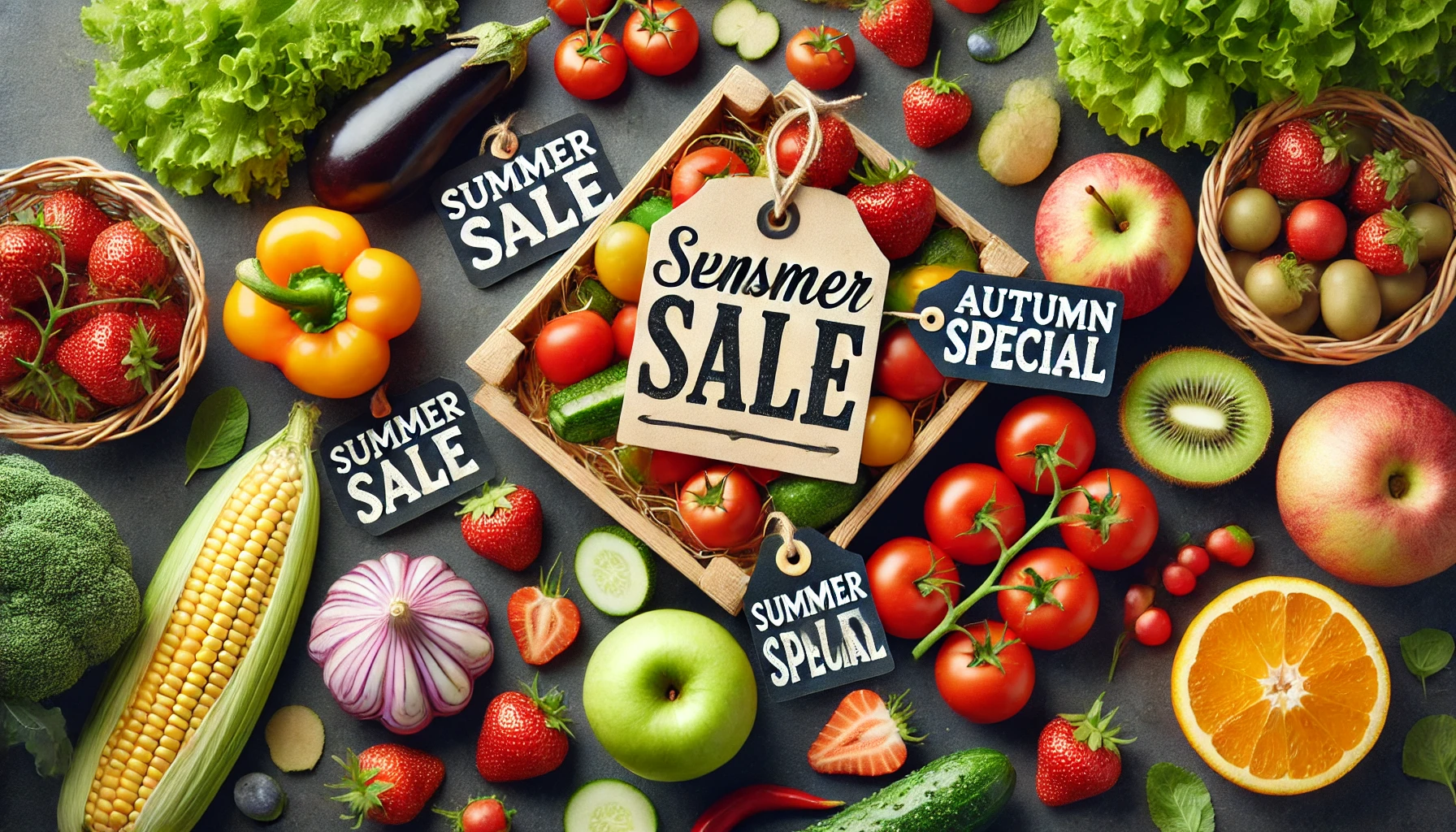 مبيعات الخضار والفاكهة