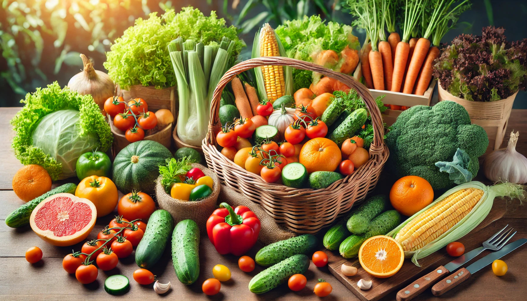 مبيعات الخضار والفاكهة