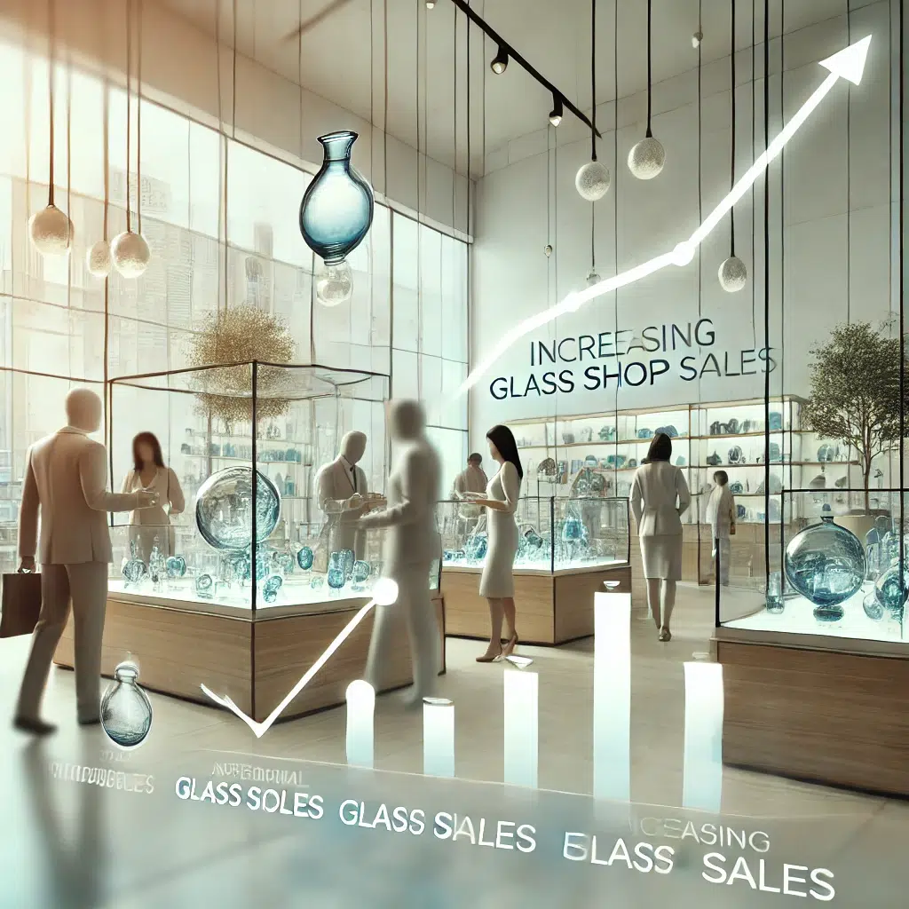 مبيعات الزجاج