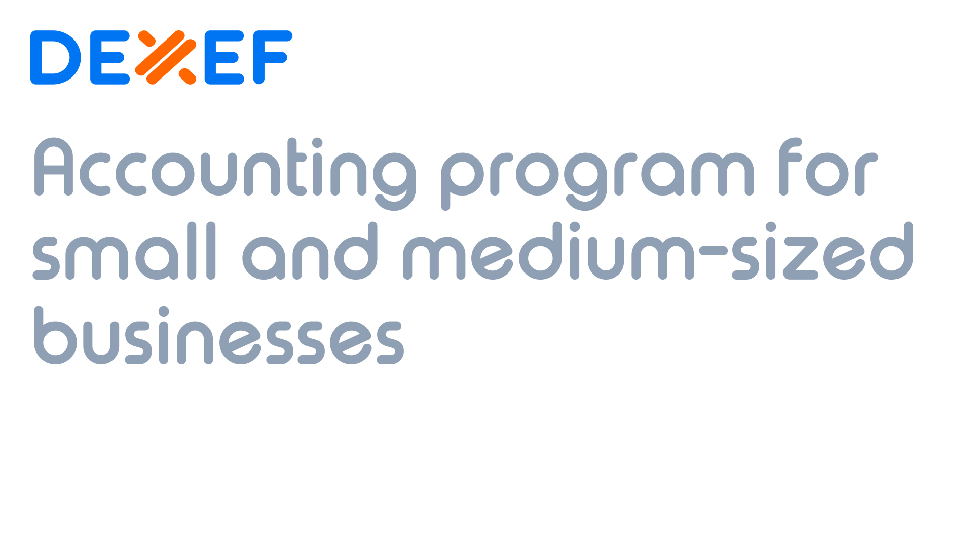 برنامج حسابات للشركات الصغيرة و المتوسطة