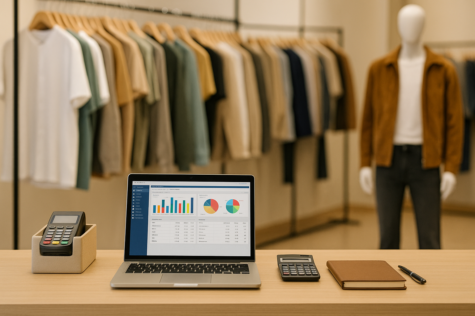 حسابات محل الملابس-01