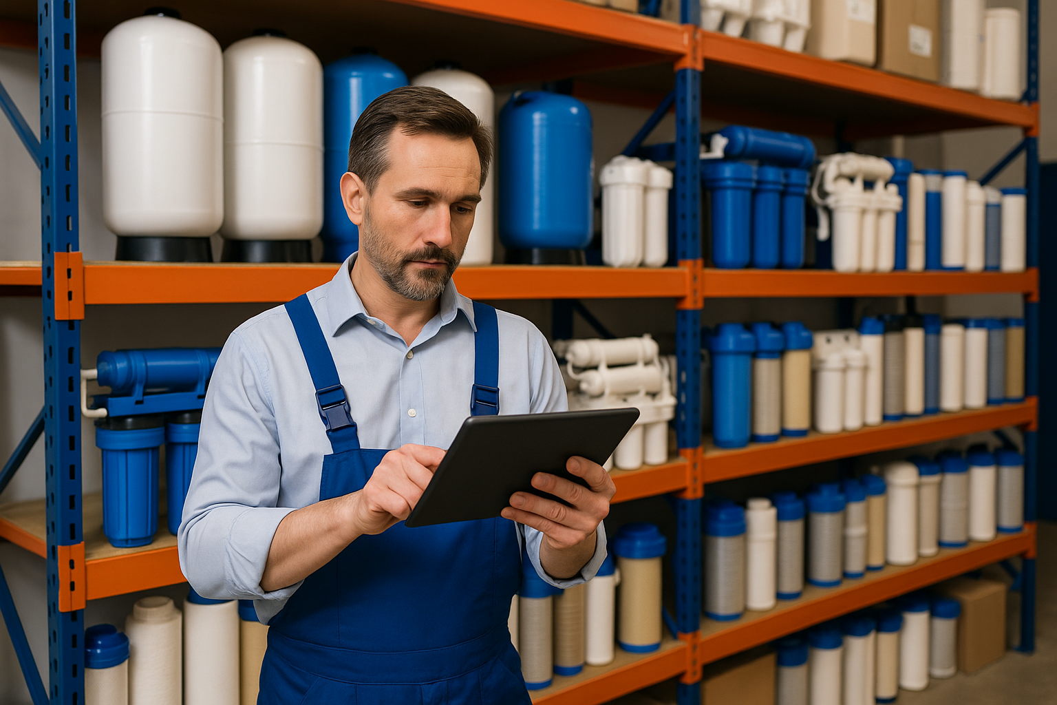 مخازن محلات فلاتر المياه -01