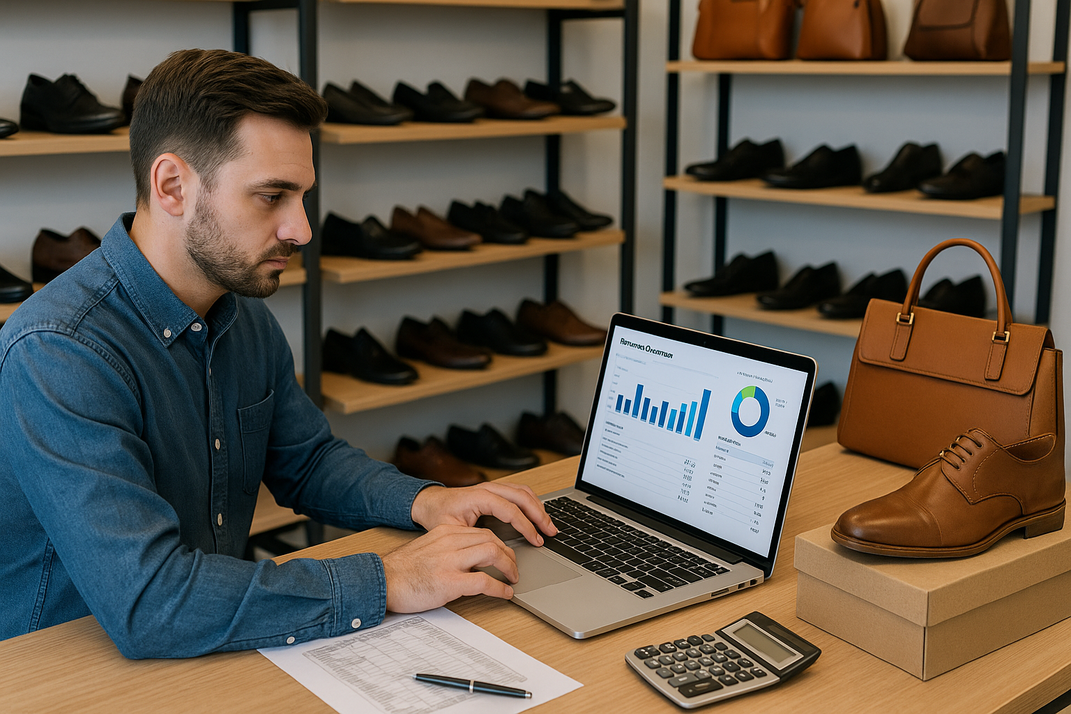 محلات احذية وشنط