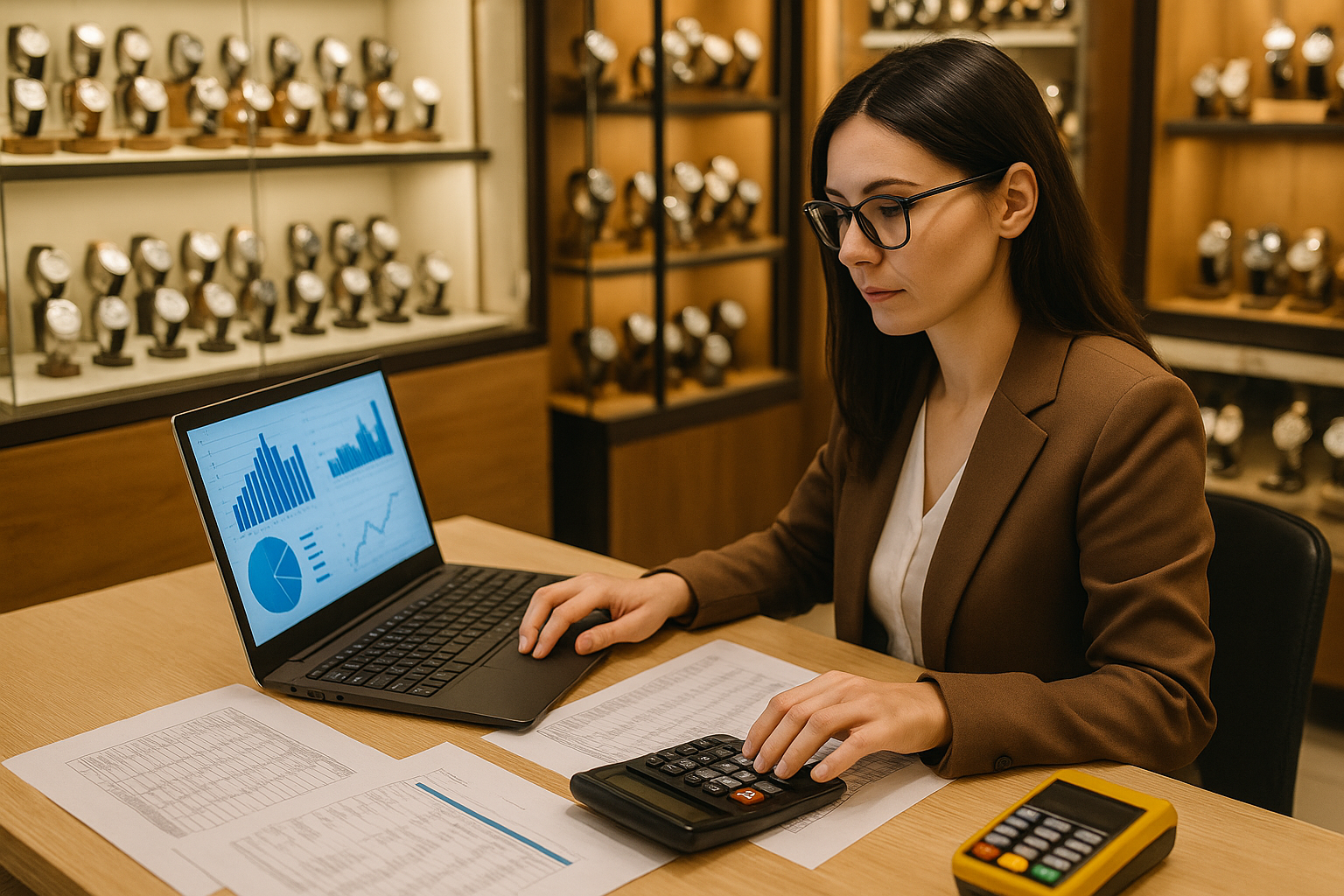 حسابات محلات الساعات 01. حسابات محلات الساعات