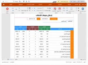 فواتير البيع وكشوف الحساب